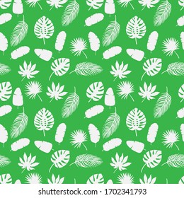 design patterns with ornaments of various shapes of leaves