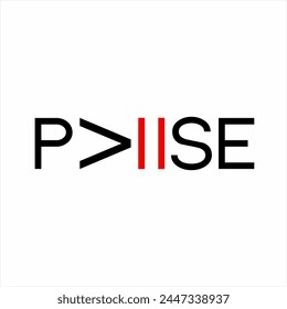 Diseñe una palabra de pausa con el símbolo “Pausa” en la letra U.