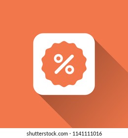 design of Percent icon