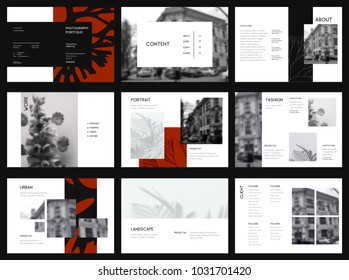 Illustrazioni Immagini E Grafica Vettoriale Stock A Tema Creative Portfolio Layout Shutterstock