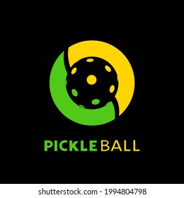 Design of pickleball sport symbol