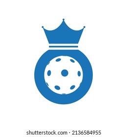 Design of pickleball sport symbol