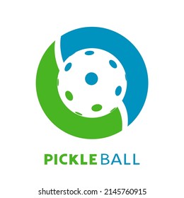 Design of pickleball sport symbol