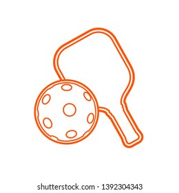 Design of Pickleball symbol design