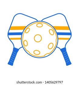 Design of pickleball team icon