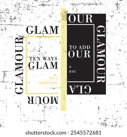 DISEÑO DE IMÁGENES CON TEXTOS DIVIDIDOS POR LA MITAD
