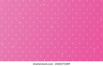 Design rosa Polka Punkt mit Bokeh Hintergrund.