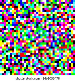 Design of pixel color art texture