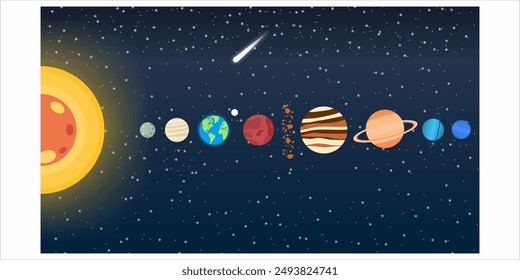 design of planets in the solar system, mercury, venus, earth, mars, jupiter, saturn, uranus, neptune