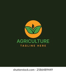 Design, Plants Logo Design, Agriculture Logo