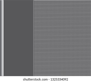 design with point on white and gray Background .