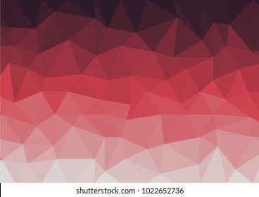 Design polygon abstract background  color tone love in valentine day. vector EPS10.