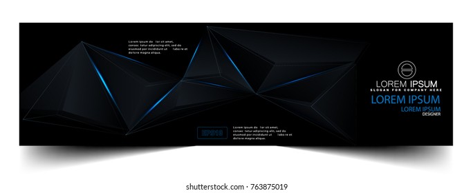 Design polygon background,brochure flyer ,cover design, portfolio,Leaflet, presentation, book, booklet, catalogs, ad