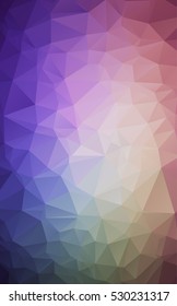 Design polygon multicolor blue and colorful geometric which consist of Creative mosaic style