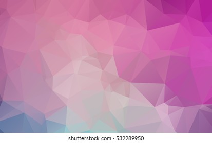 Design polygon multicolor blue and colorful geometric which consist of Creative mosaic style