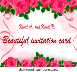 Design of postcards, covers, invitations.