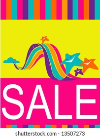 design of poster / flyer for shopping sale