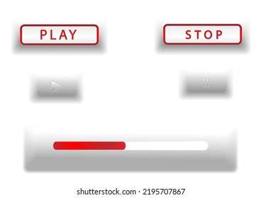 Design power button icon vector background