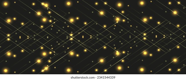 Design of Premium Award background with pattern of Golden elements. Shine overlay banner, card, poster, print. Luxury Holiday backdrop with gold star. Vector illustration.