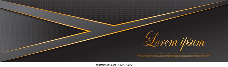 design premium luxury dark gold background