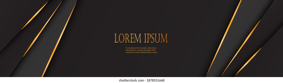 design premium luxury gold background