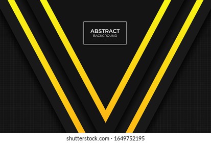 Design presentation Background yellow and black