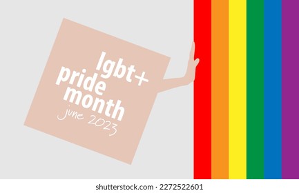 Design for pride month 2023
