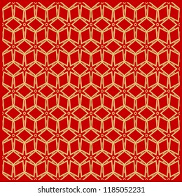 Design print for kerchief. The pattern of geometric floral ornament. Vector illustration. The idea for design prints for neck scarves, carpets, bandanas