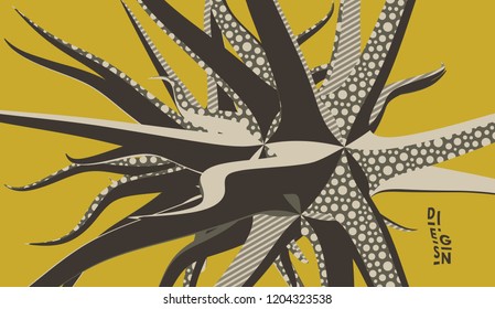 Design for print products. Background for poster, card, flyer, brochure and web design. Art vector illustration.