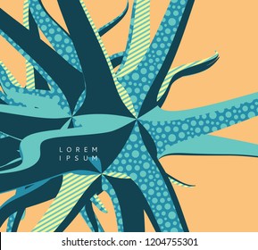 Design for print products. Background for poster, card, flyer, brochure and web design. Art vector illustration.