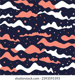 Diseño para impresiones, carteles, tarjetas, etc. Collage. Antecedentes del libro de marcas. Ilustración vectorial. Fondo brillante para el afiche. Sin inconveniente.