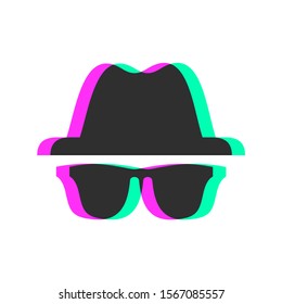 design of private face icon