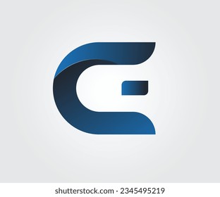 Design a professional letter C logo with gradient colors for people, companies and businesses
