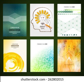 Design of progress bar, loading creativity. Vector web and mobile interface template.  Abstract vector brochure, Web sites, page, leaflet,  logo and text separately