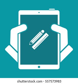 Design project flat icon