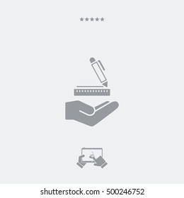 Design project - Minimal modern icon