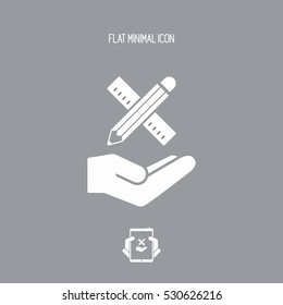 Design project - Minimal modern icon