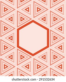 Design project postcards, invitations, advertisements, magazine covers. Background pattern with triangles.