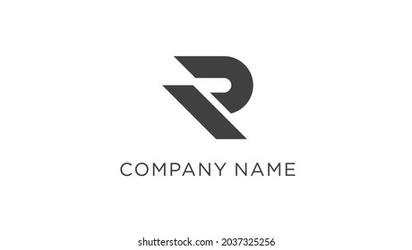 Design R vector logo icon design template elements company name