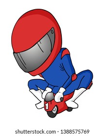 Design of racing mini moto