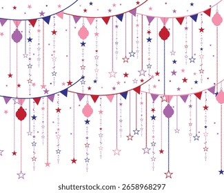 Design para o Ramadã, adornado com lanternas elegantes, uma lua crescente cintilante e estrelas cintilantes, para celebrar lindamente o espírito desta estação sagrada.