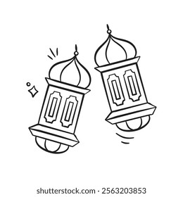 design, ramadan, illustration, islam, celebration, greeting, lantern, muslim, holy, islamic, vector, religion, holiday, religious, mubarak, doodle, pray, lamp, cartoon, mosque, crescent, ornament, fas