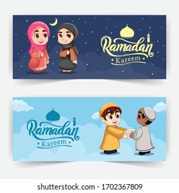 design ramadan kareem for banner web or sign