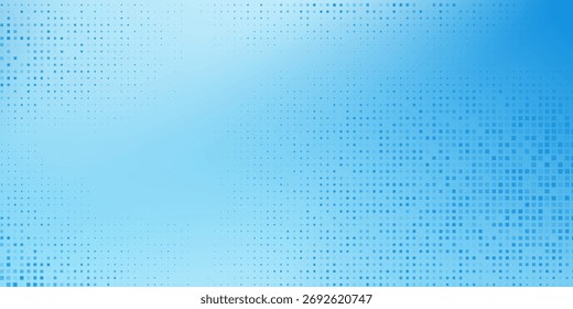 Design rectangle abstract blue gradient background with shining lines waves simple