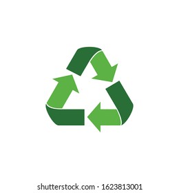 design recycle icon vector template
