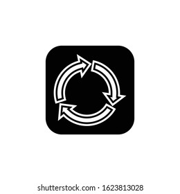 design recycle icon vector template