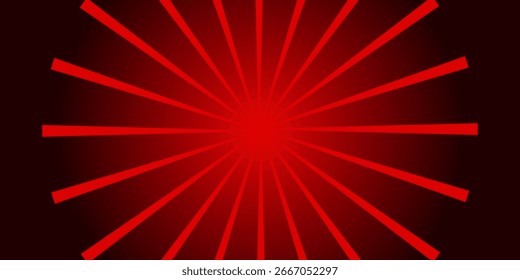 Diseño de fondo rojo con líneas ardientes abstracto