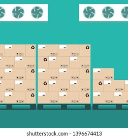 Design of refrigeration chamber in the food industry