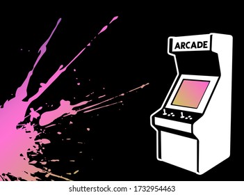Design of retro arcade machine
