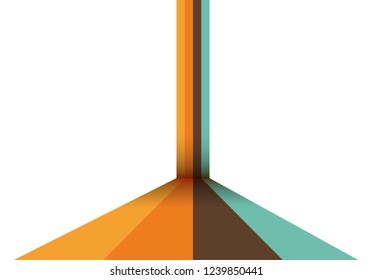 Design retro style background with copy space, illustration - vector.